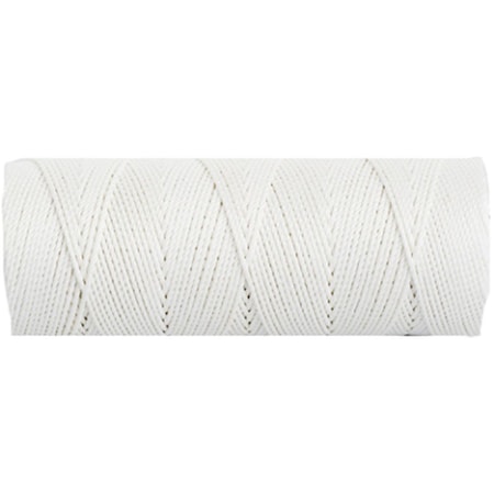 Orfebreria 4 oz, No.18 x 250 ft. Nylon Braided Twine, Glow Yellow OR2815768